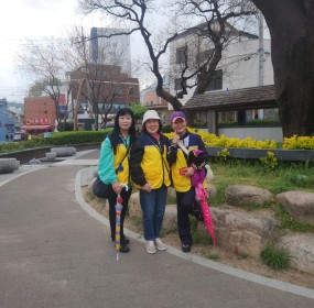  일자 : 4월 19일 (토)장소 : 괴정일대​괴정자원봉사캠프에서는 자원봉사은행 봉사미션에 참여하여 활용법을 익히고미션도 안전하게 마무리하였습니다.